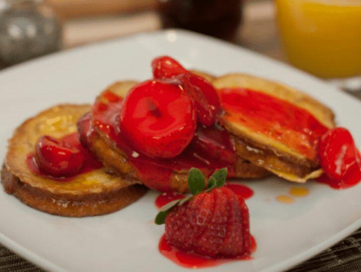 Strawberry Cinnamon Swirl French Toast
